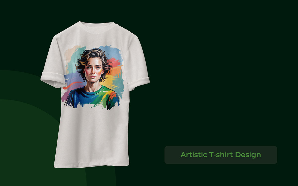 creative t-shirt design style for selling