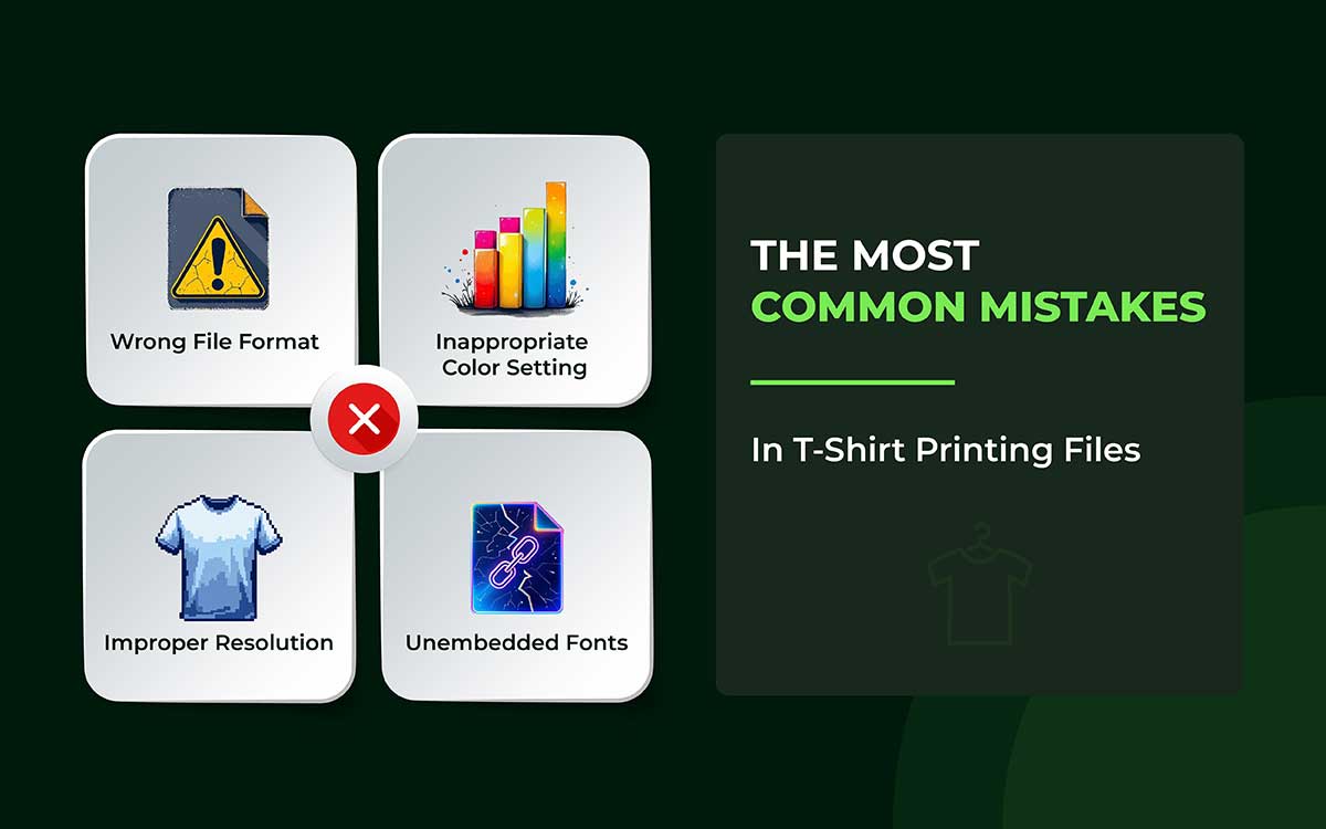 most common mistakes in t-shirt design files