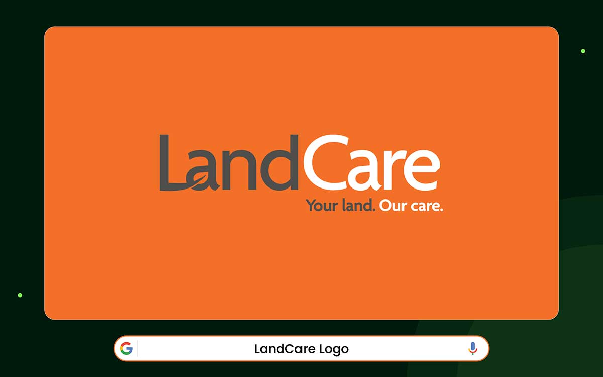 vector-style landscaping logo design for print and digital