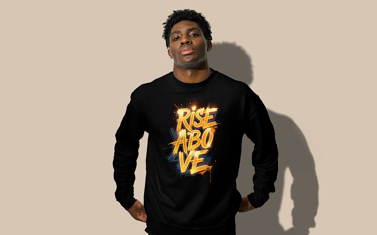 creative vertical typography t-shirt design idea for your inspiration