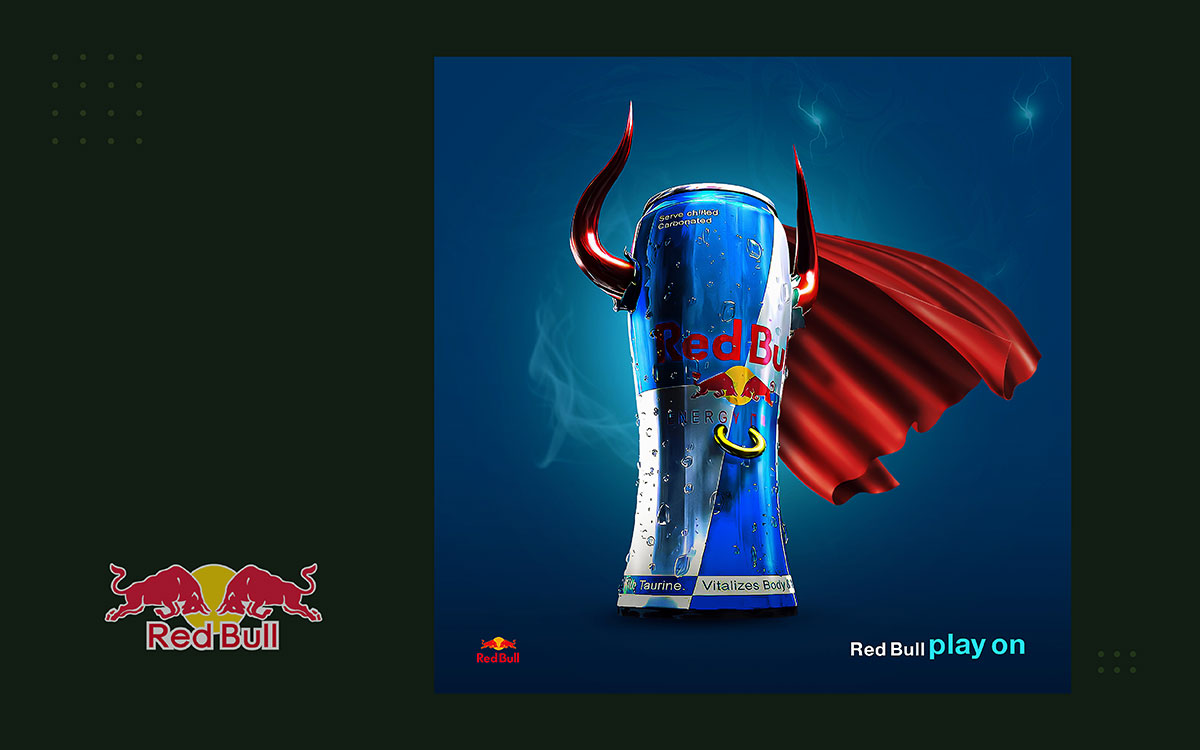 Red Bull social media content example featuring extreme sports, adventure, and high-energy storytelling