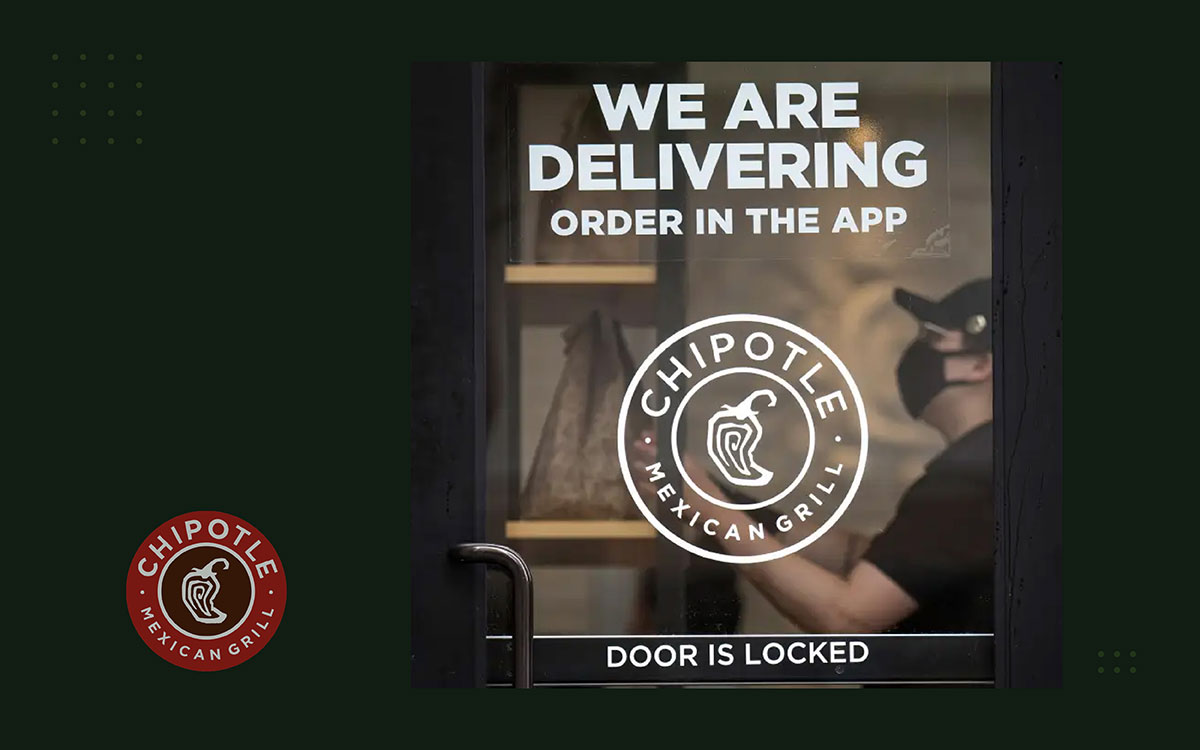 Chipotle's social media campaign example of creative food marketing and customer engagement