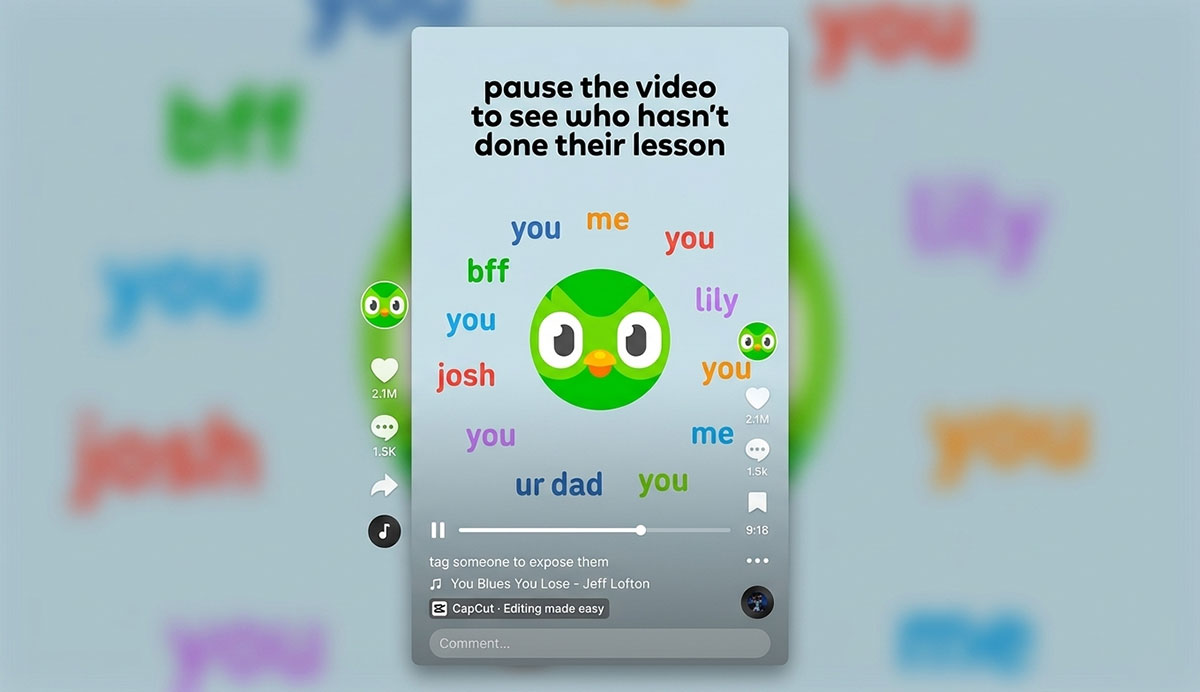 tiktok advertising example for inspiration