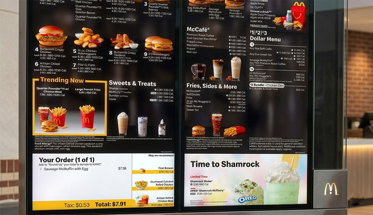 AI powered menu design trend