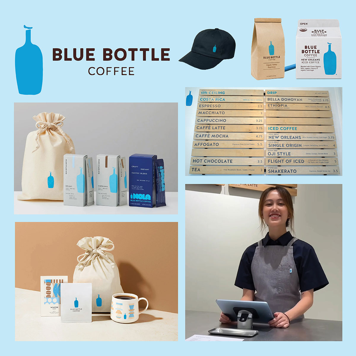 modern restaurant branding example