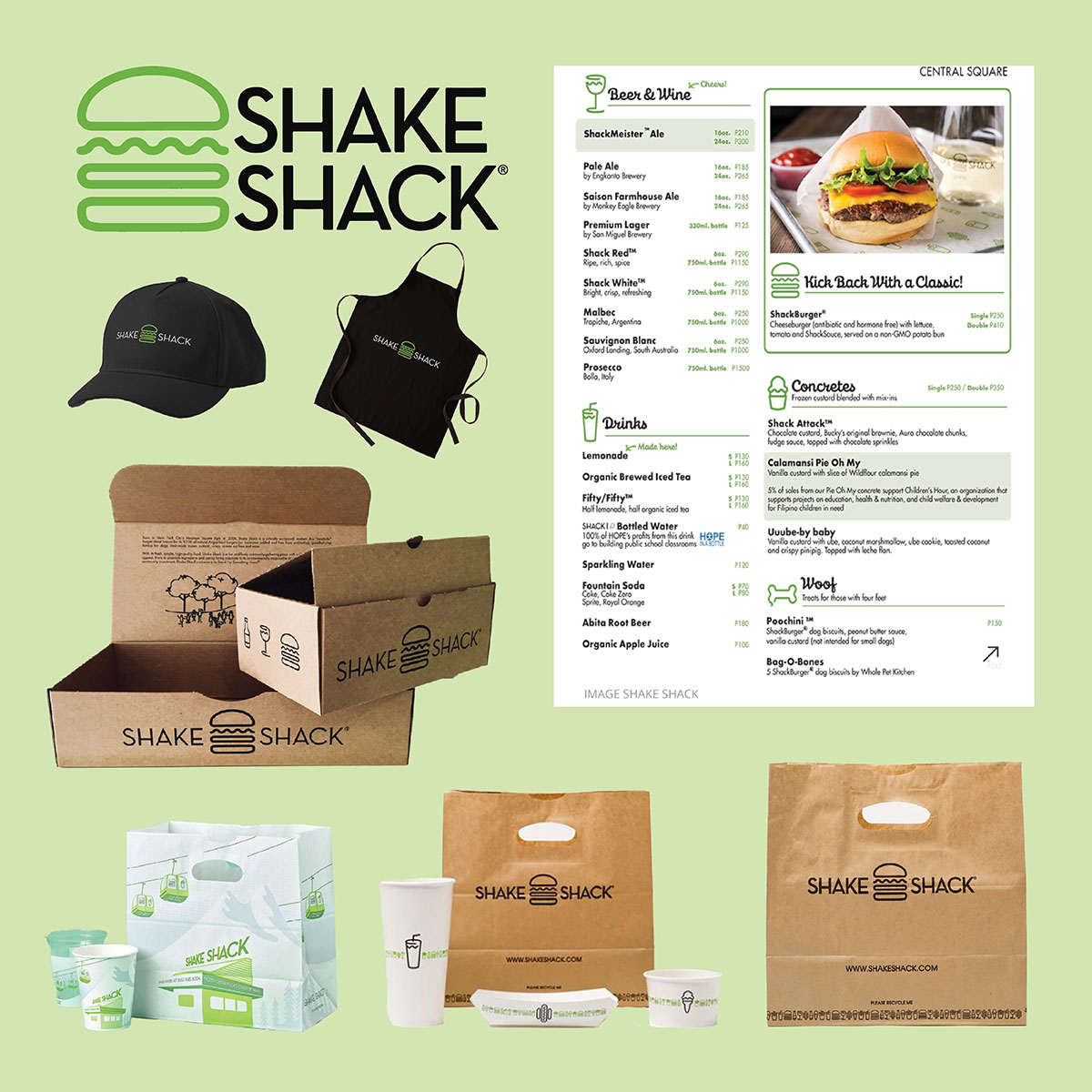 small restaurant branding inspiration