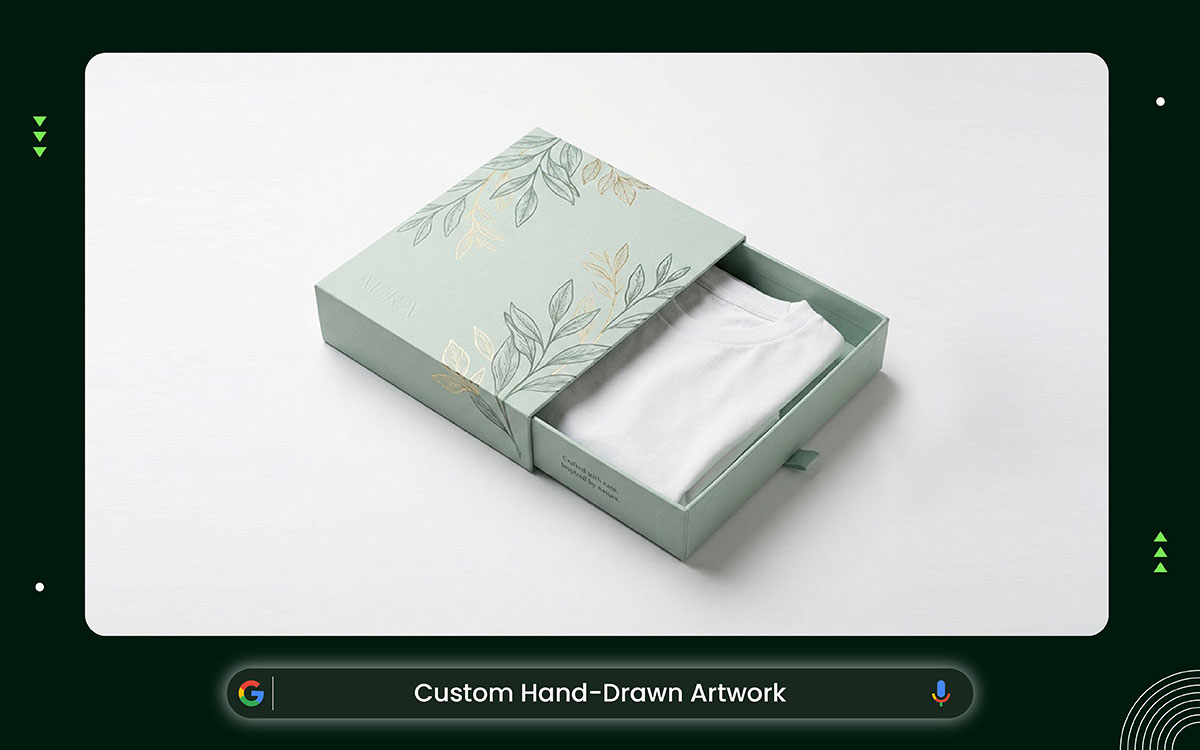 creative product presentation idea