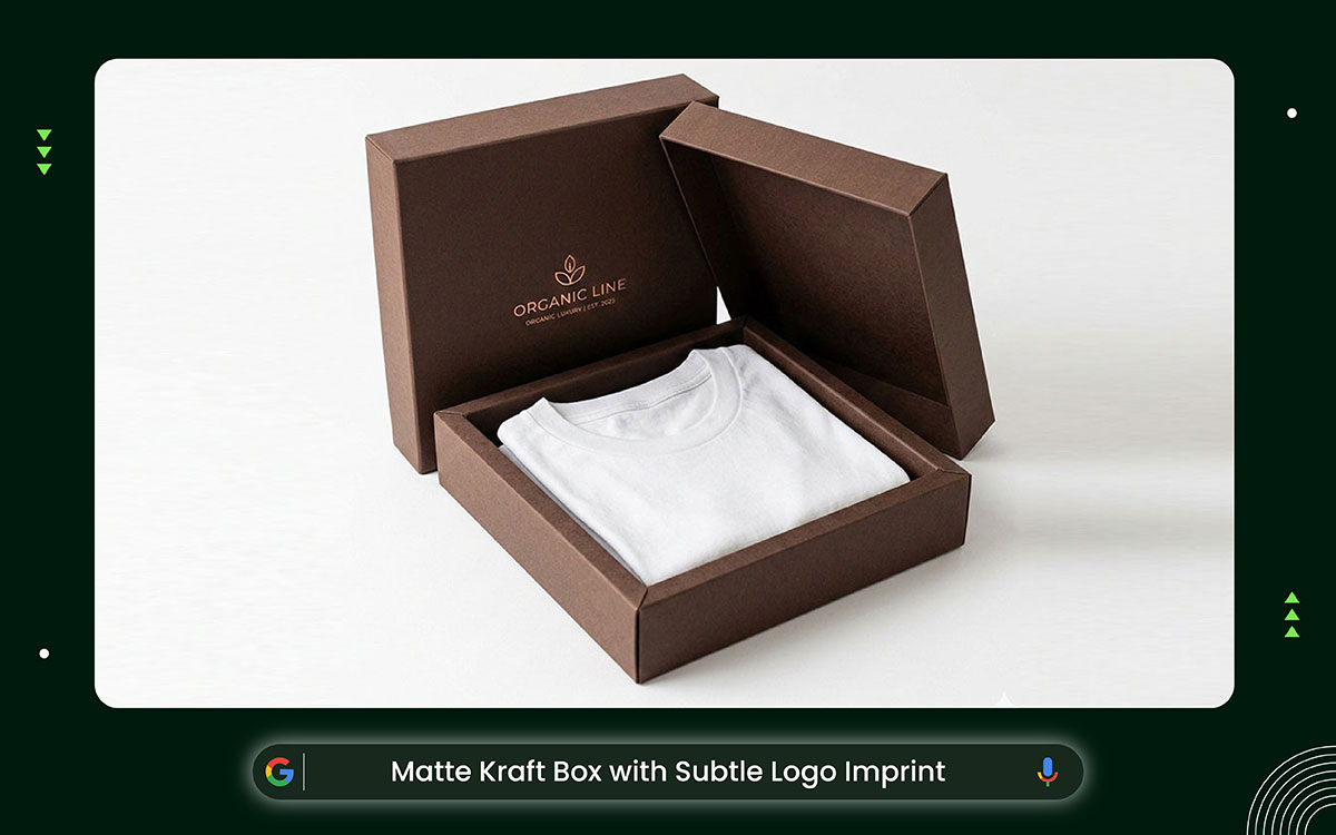 luxury t-shirt packaging idea