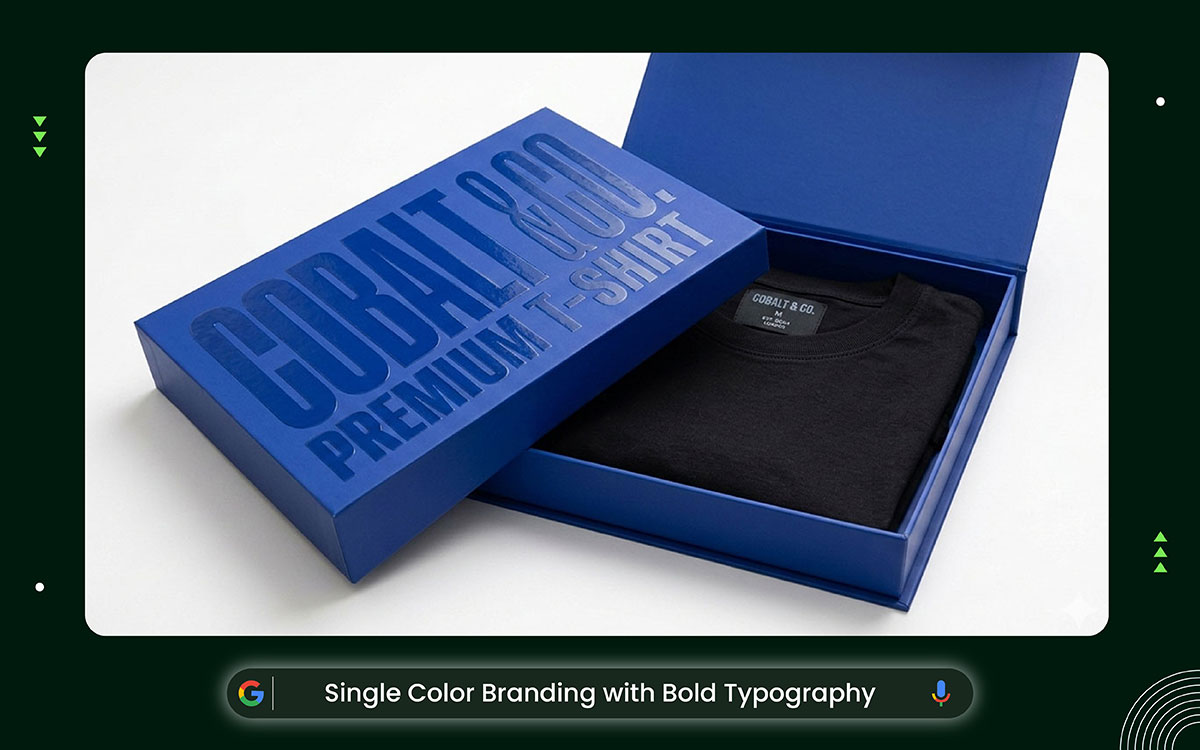 unique t-shirt packaging design