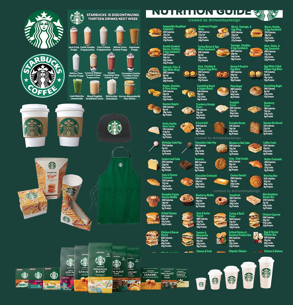 restaurant branding example with logo