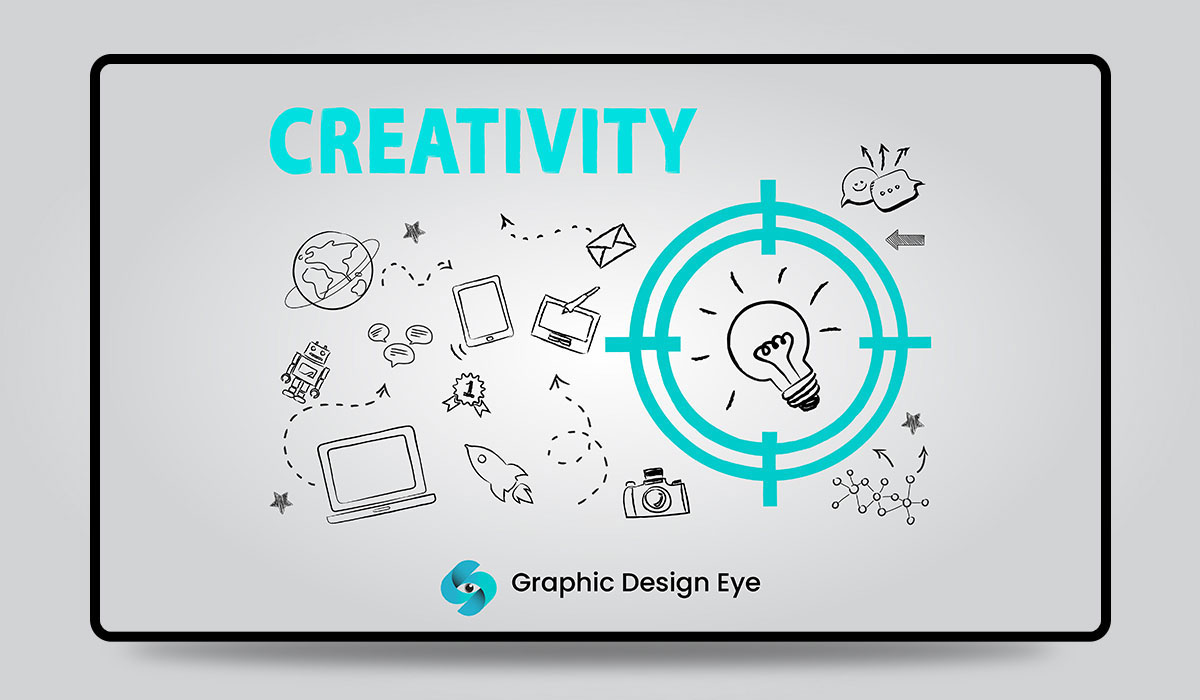 Creativity graphic designer