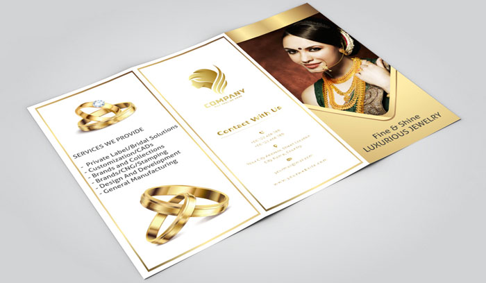 jewelry brochure design service