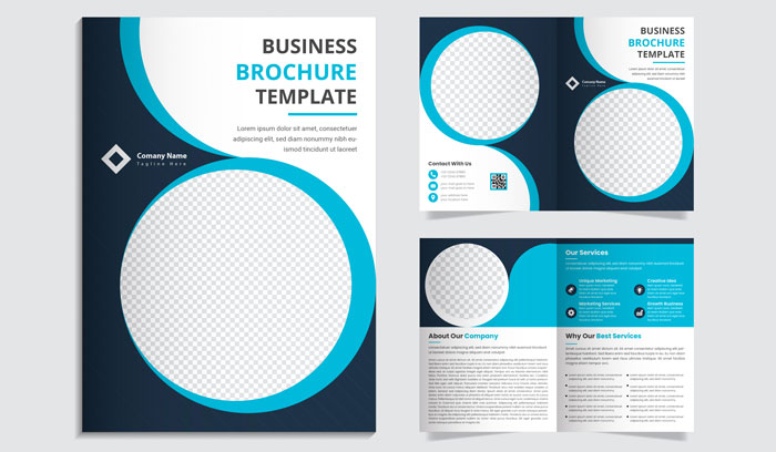 unique fold brochure design service
