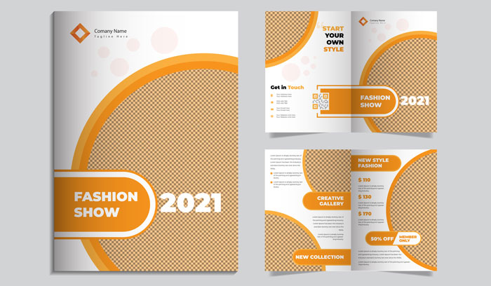 fashion brochure design service