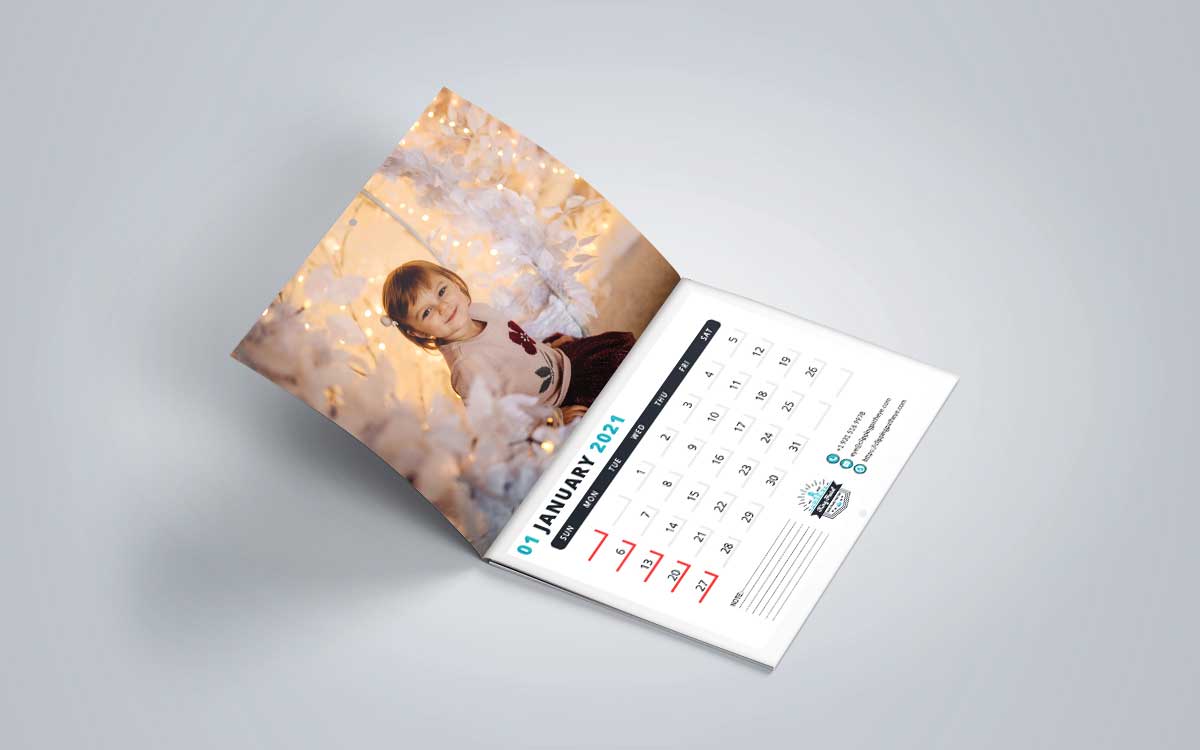 children calendar design