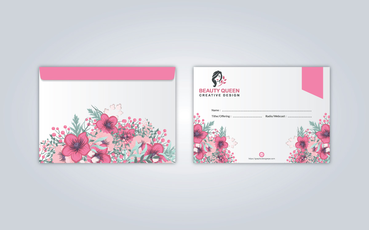 Fashion envelopes design