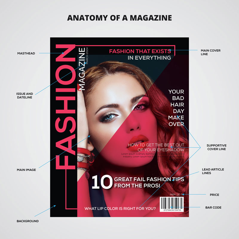 Magazine Design Service Best Magazine Layouts Design   Magazine Cover 