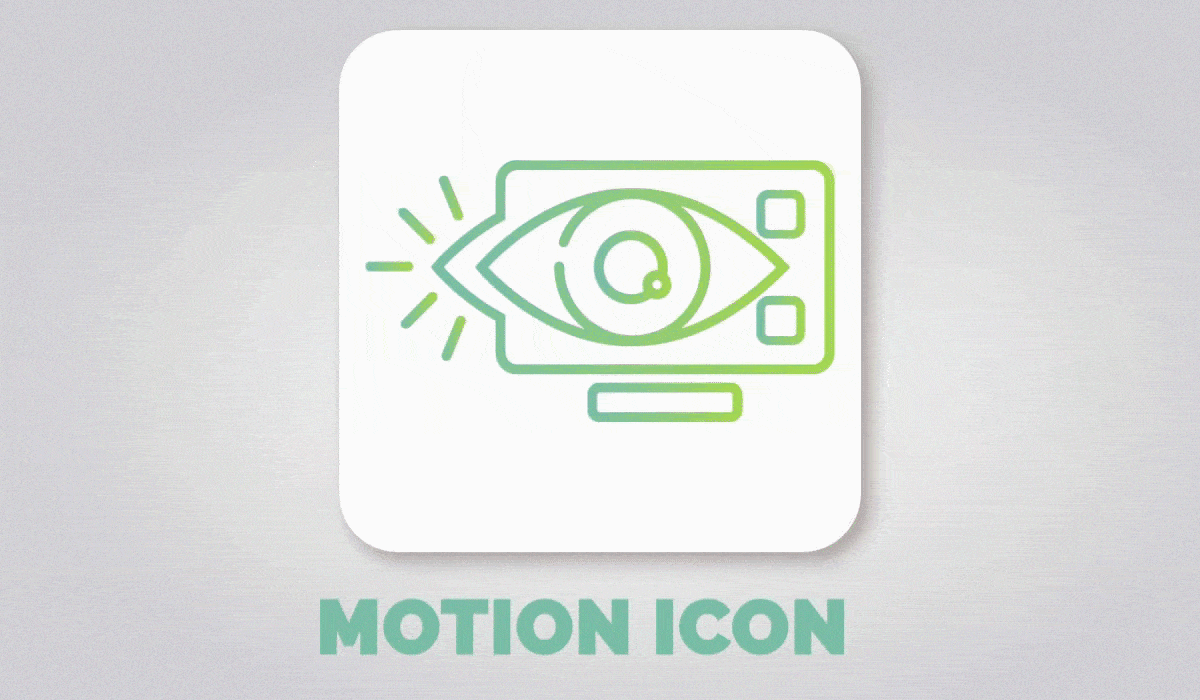 Motion icon design
