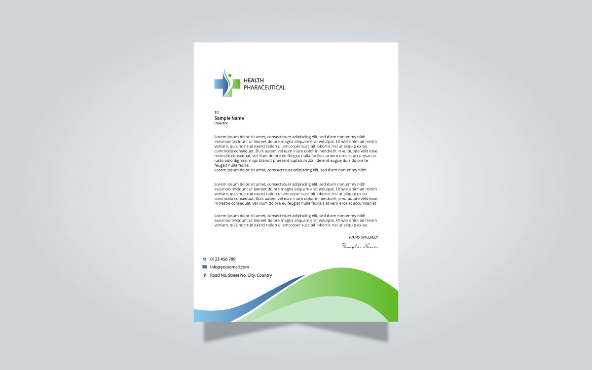 Pharmaceutical Letterhead 