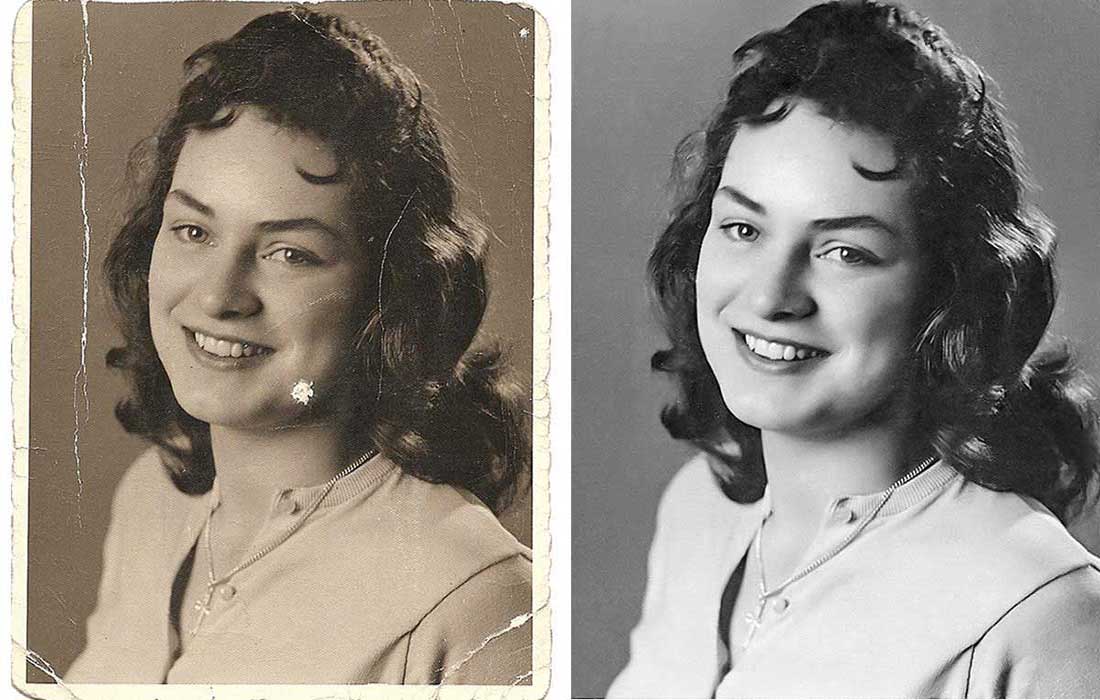 vintage photo restoration