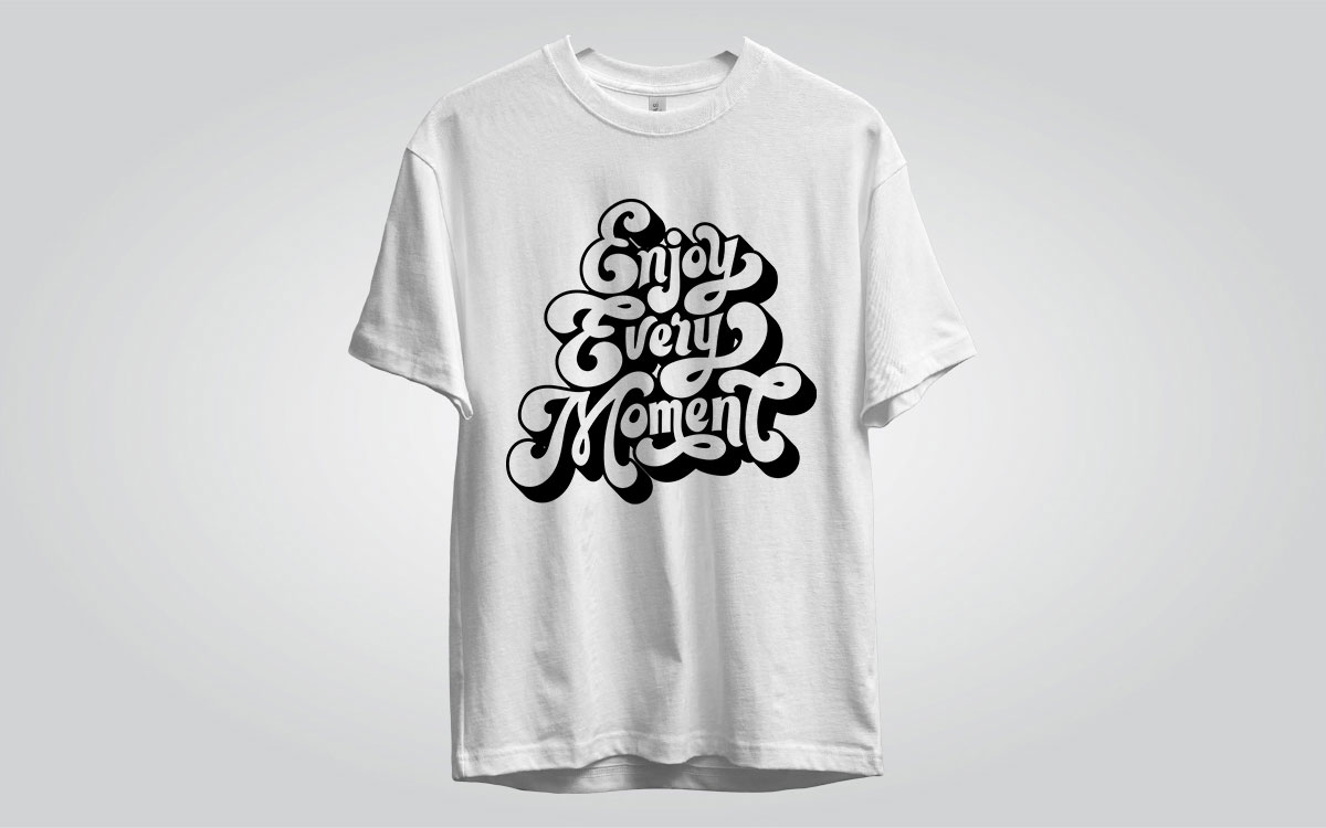 typography t-shirt design service