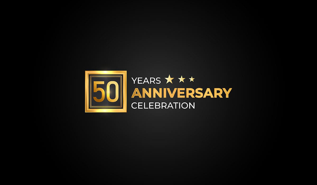 anniversary logo design