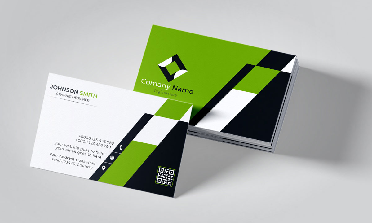banking business card design