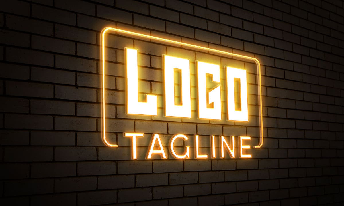 creating logo with tagline or slogan