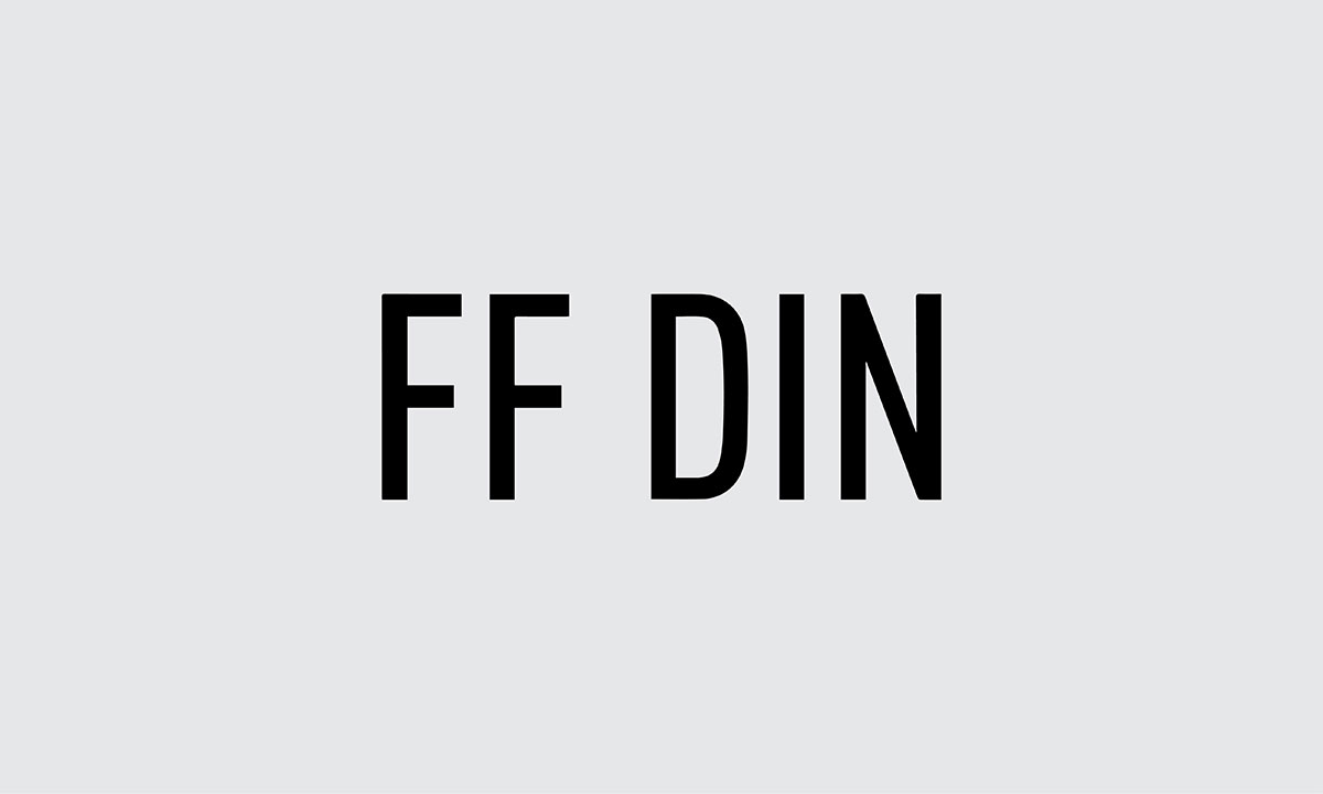 FF DIN Font