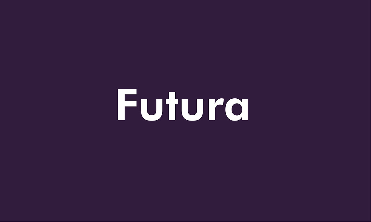 Futura font