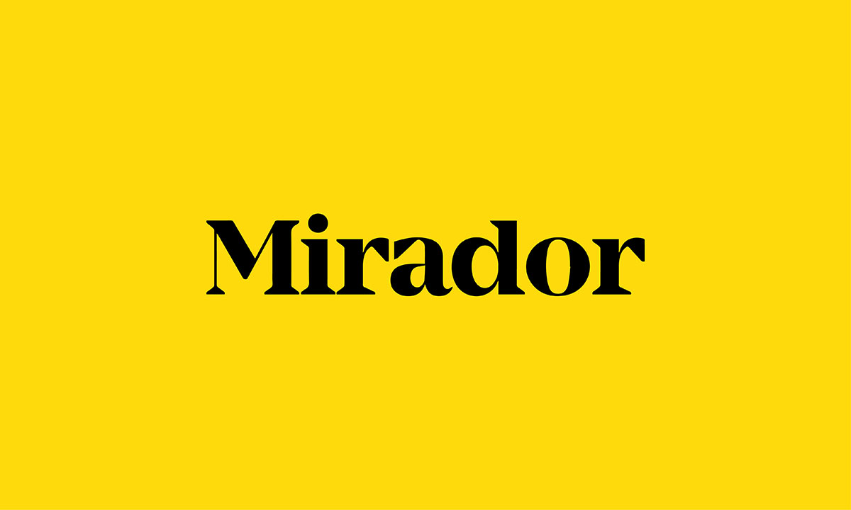 Mirador font