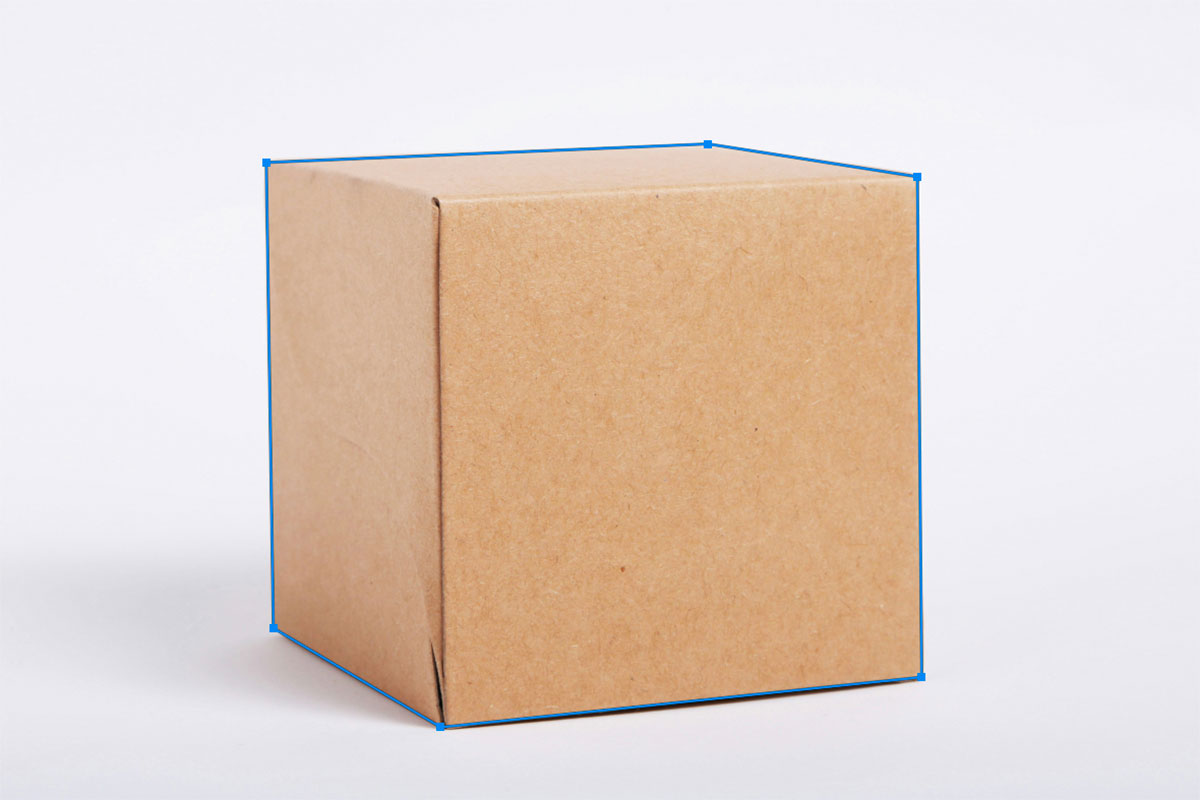 Box and packaging clipping path Box and packaging clipping path