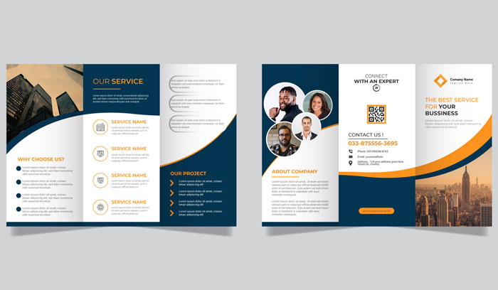 tri fold brochure design service