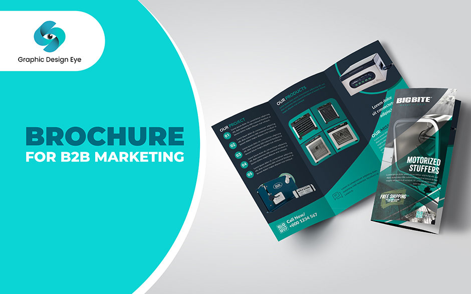 brochure design for b2b marketing