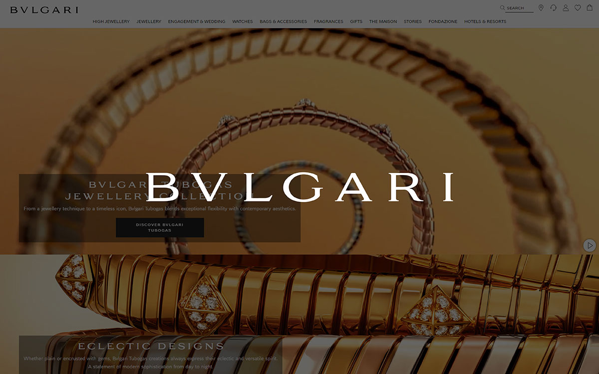 bulgari website