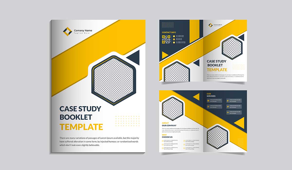 case study booklet design