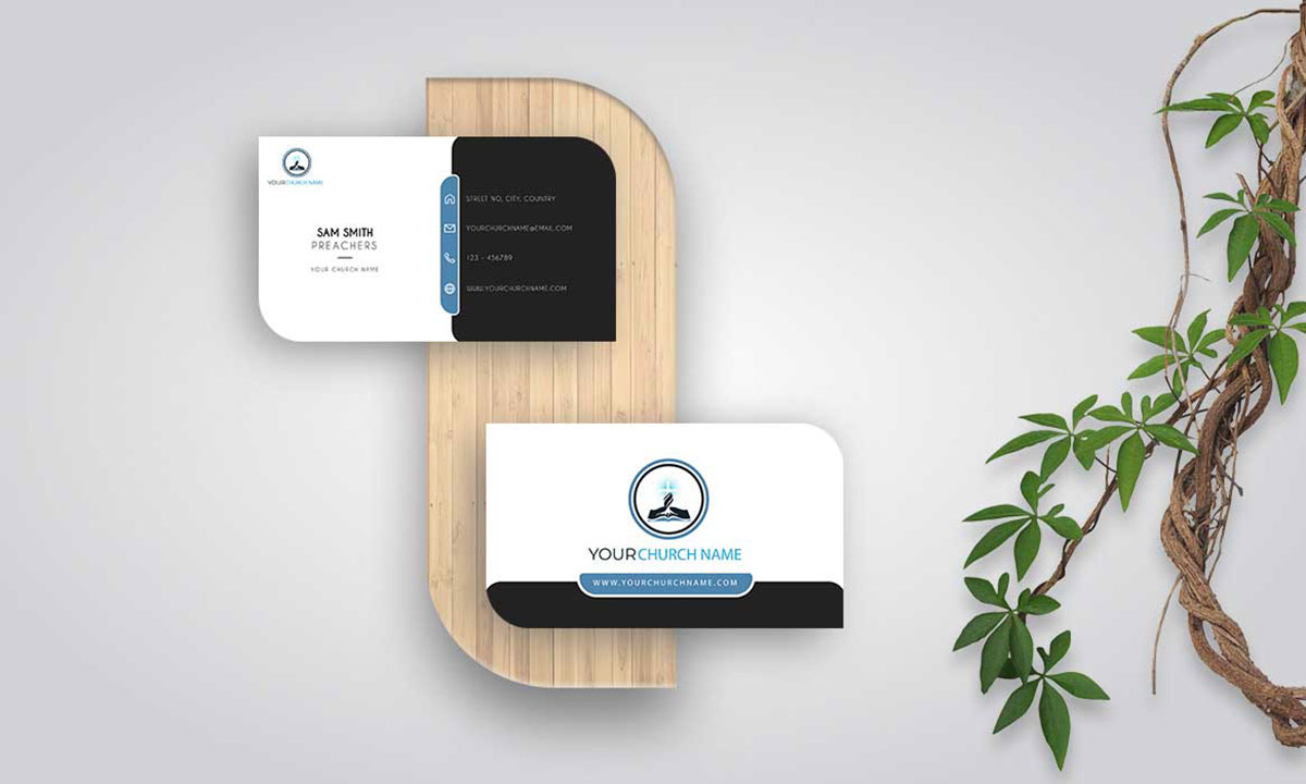 charity business card design