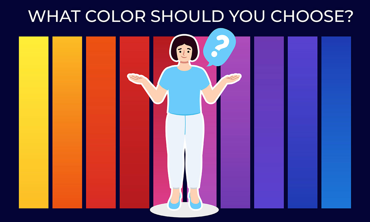 choose right brand colors