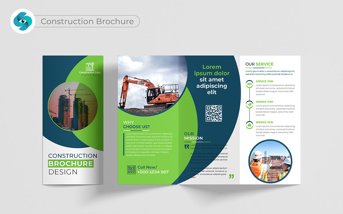 construction brochure design ideas