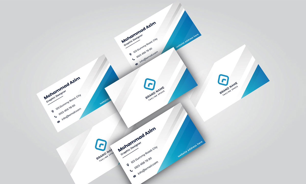 corporate business card design