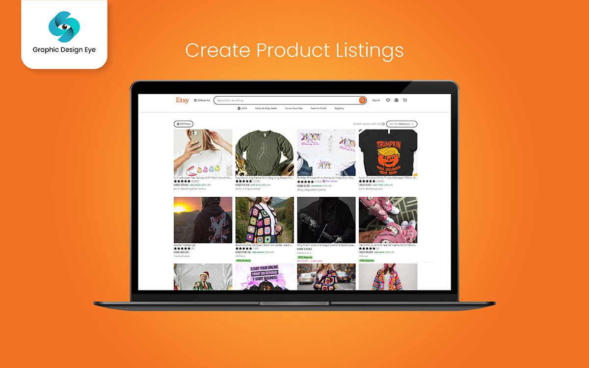 create product listings