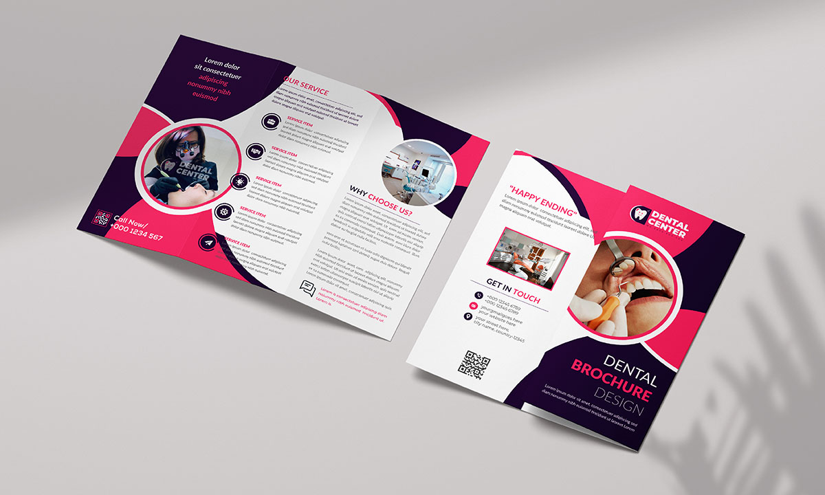 dental brochure design