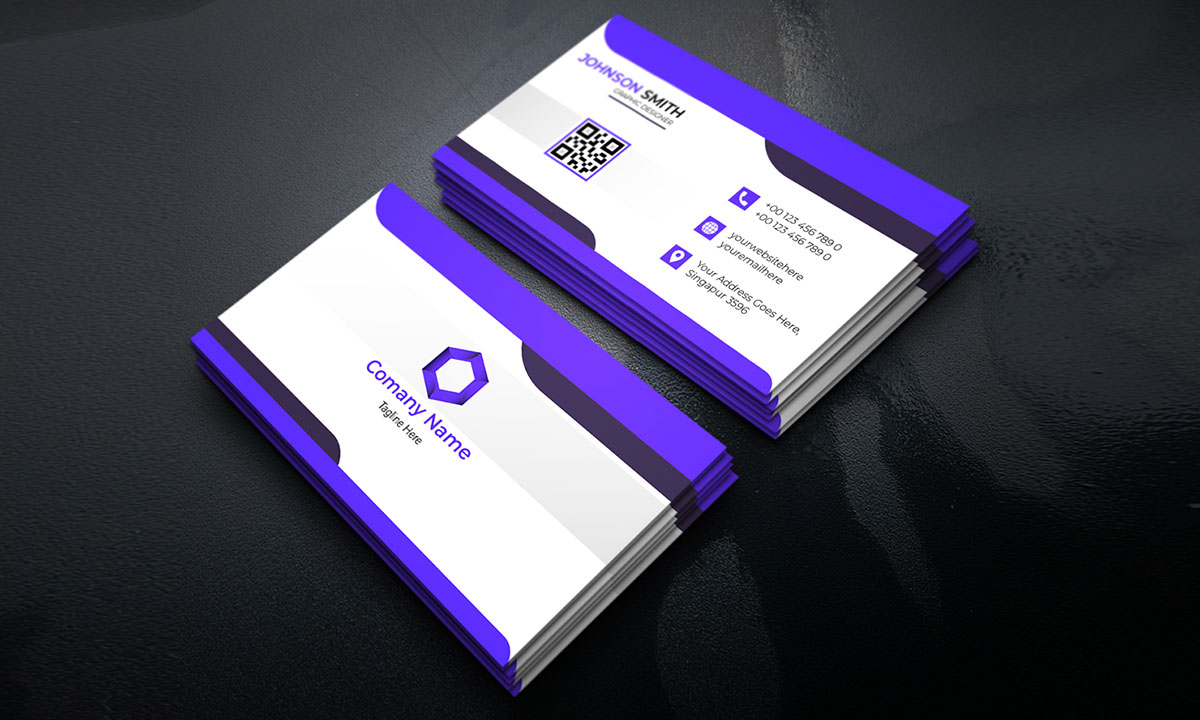development company business card design