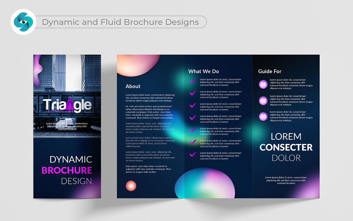 dynamic brochure design ideas