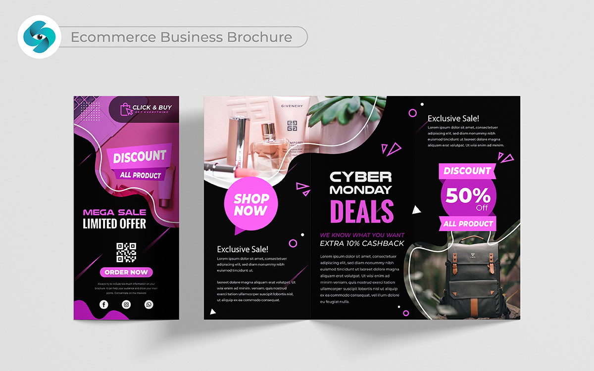 ecommerce brochure design ideas