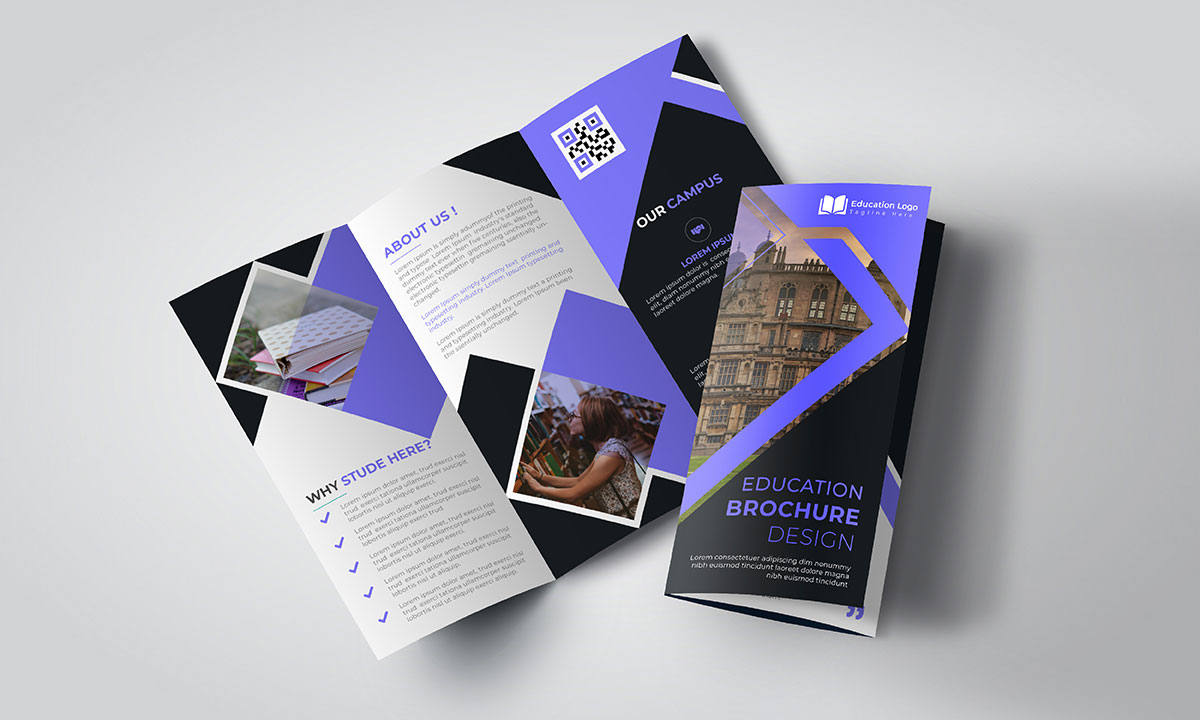 education brochure design