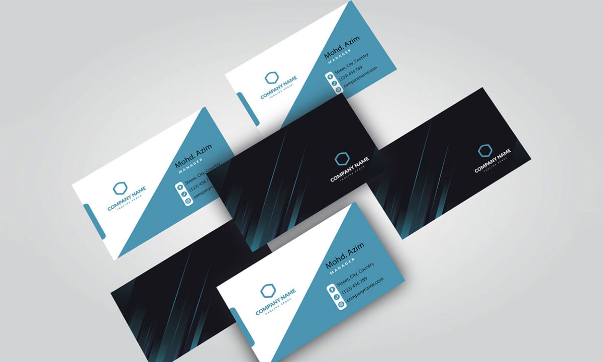 education business card design