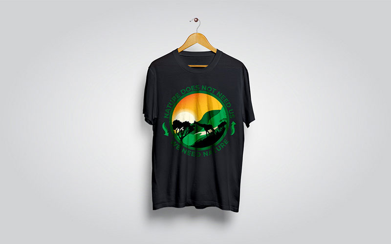 environment t-shirt design service