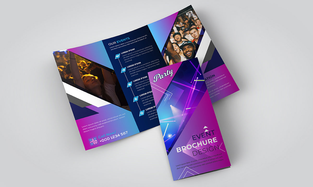 event brochure design