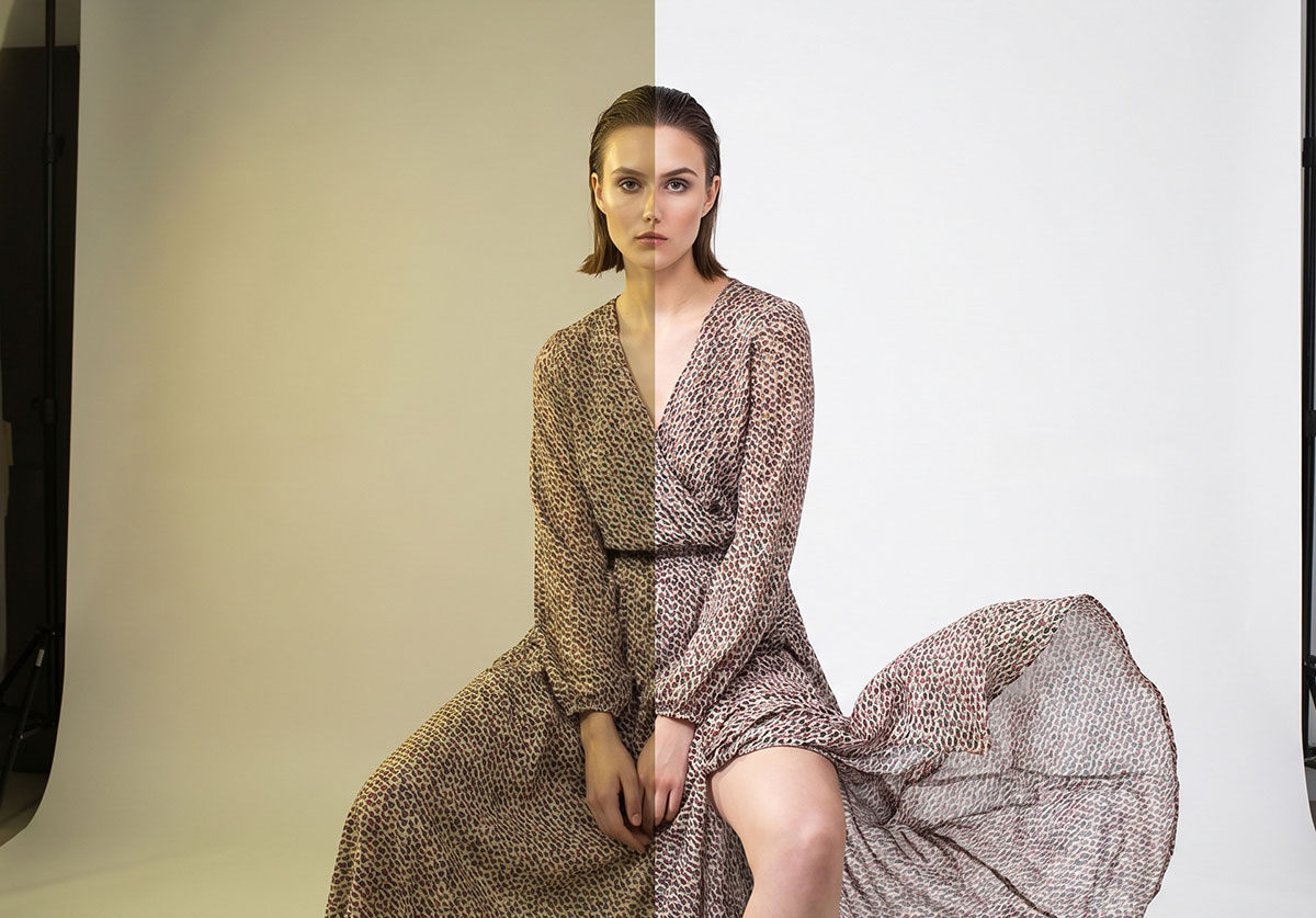 fashion & apparel color correction